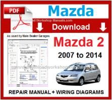 Mazda 2 Workshop Service Repair Manual pdf